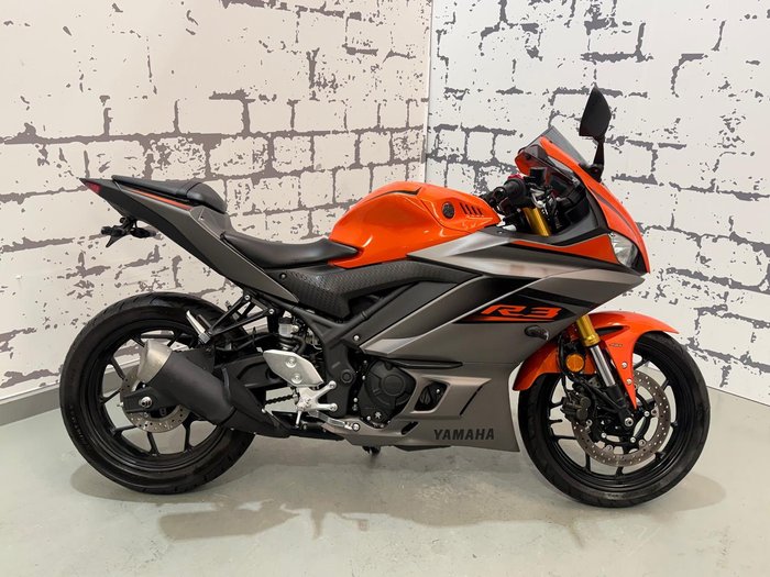 2022 Yamaha YZF-R3 R3 Orange