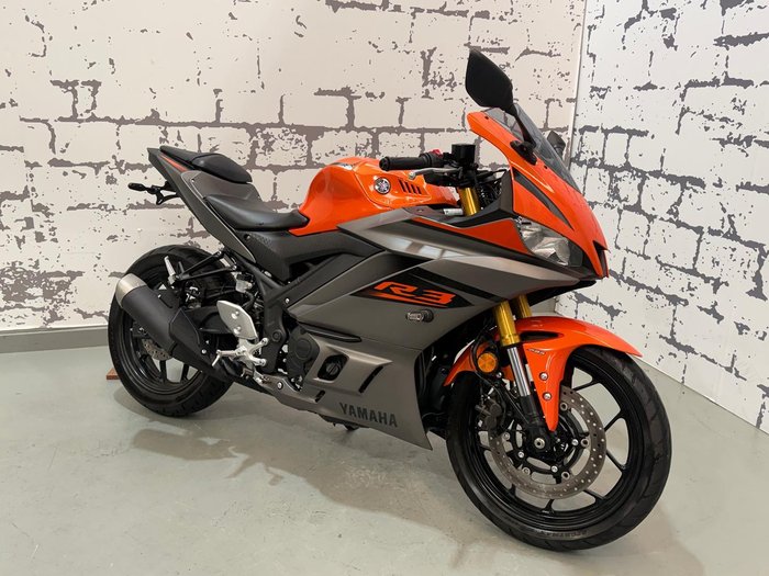2022 Yamaha YZF-R3 R3 Orange