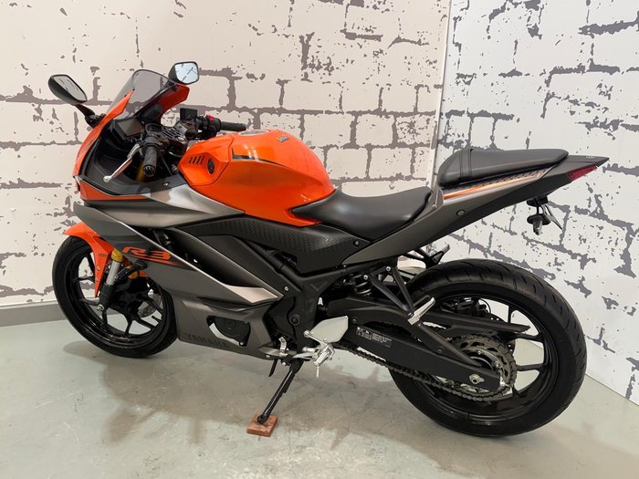 2022 Yamaha YZF-R3 R3 Orange