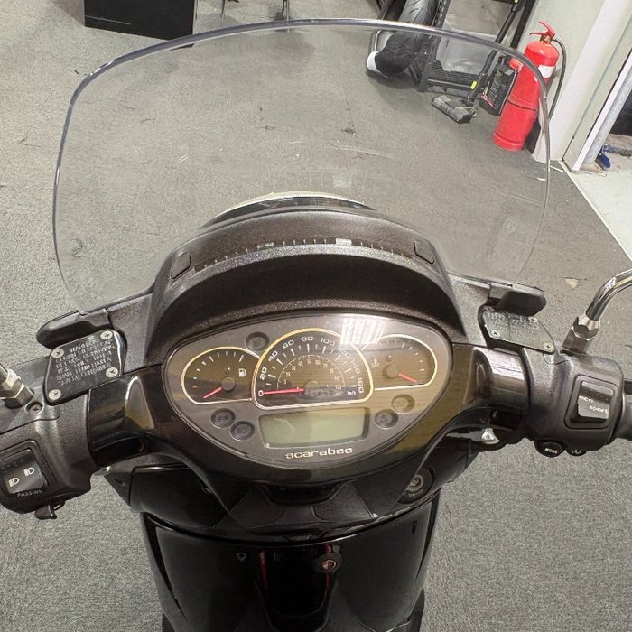 2013 APRILIA SCARABEO 125 Black