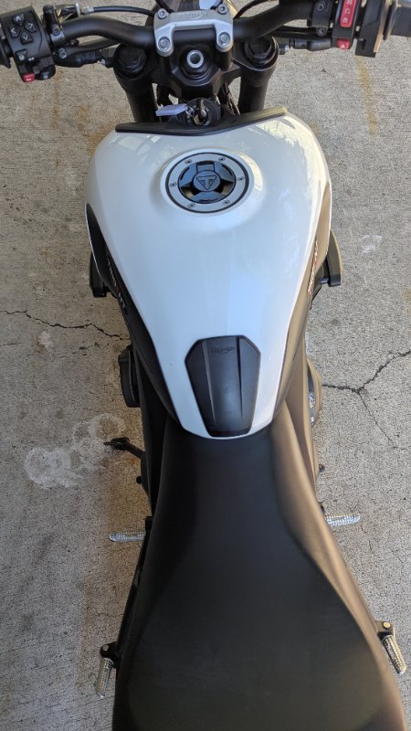 2021 Triumph TRIDENT 660 White