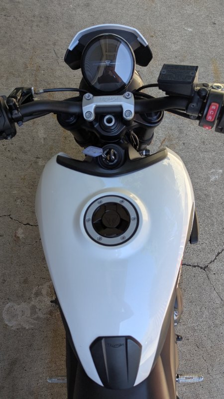 2021 Triumph TRIDENT 660 White