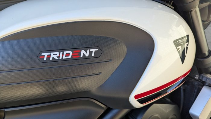 2021 Triumph TRIDENT 660 White