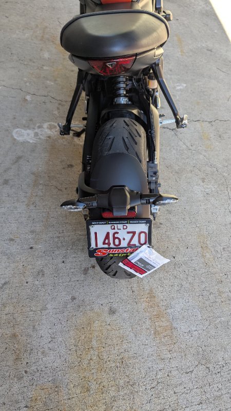2022 Triumph TRIDENT 660 Orange
