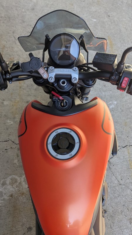 2022 Triumph TRIDENT 660 Orange
