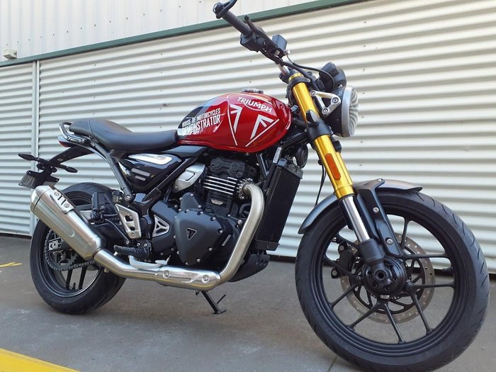 2026 Triumph Speed 400 Speed Four Red