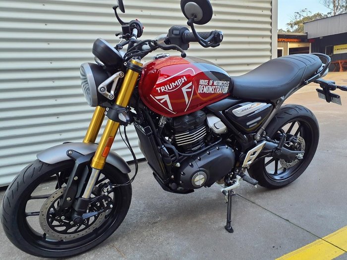 2026 Triumph Speed 400 Speed Four Red