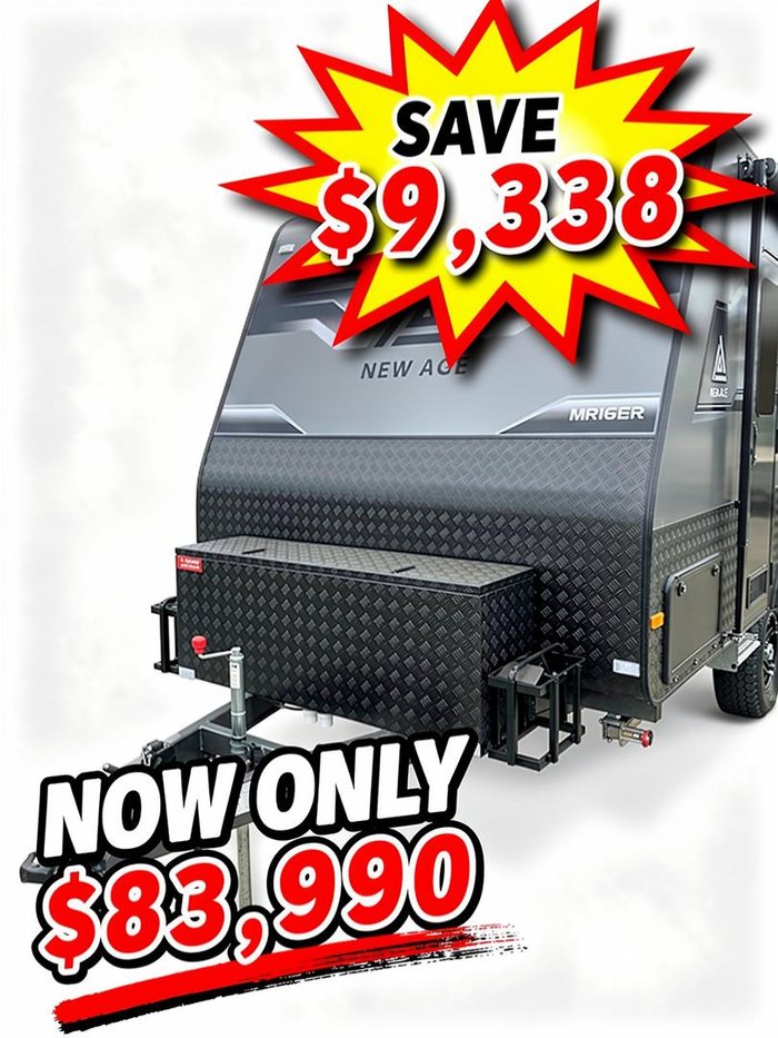 2025 New Age Caravans 16' Manta Ray Expedition Mr16exp Save $9,333 Was $93,333