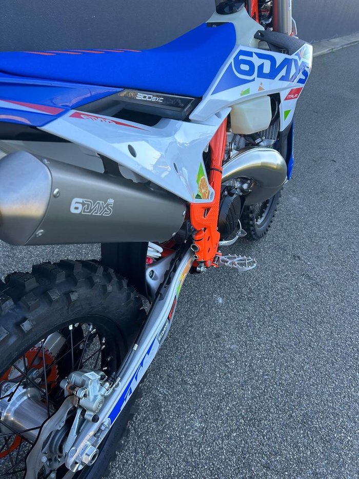 2026 KTM 300 EXC TBI Six Days EXC TBI White