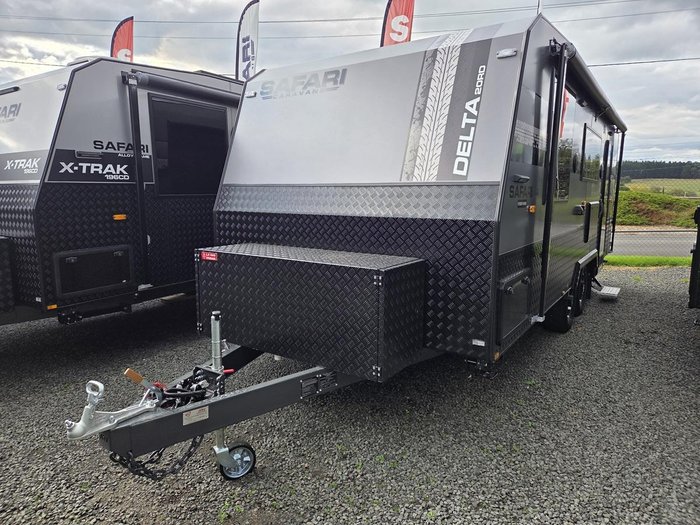 2026 Safari Caravans Delta20 Rear Door