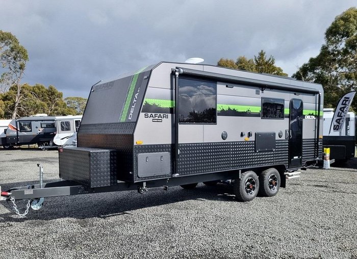 2025 Safari Caravans Delta21 Rear Club