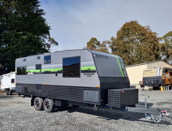 2025 Safari Caravans Delta21 Rear Club