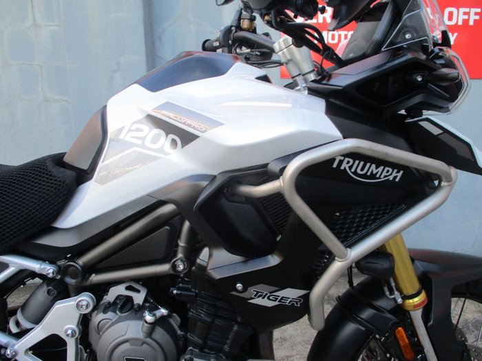 2022 Triumph TIGER 1200 RALLY PRO WHITE