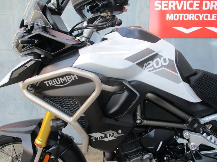 2022 Triumph TIGER 1200 RALLY PRO WHITE