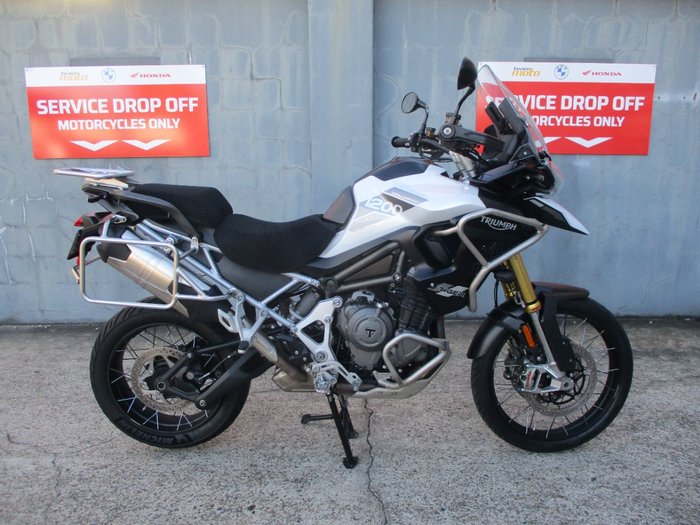 2022 Triumph TIGER 1200 RALLY PRO WHITE
