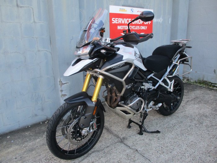 2022 Triumph TIGER 1200 RALLY PRO WHITE