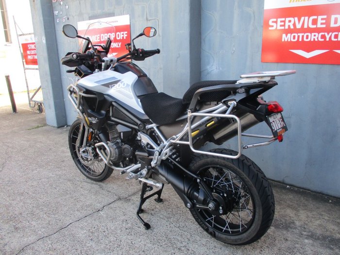 2022 Triumph TIGER 1200 RALLY PRO WHITE