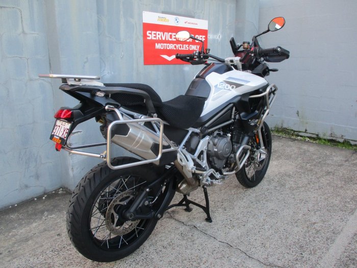 2022 Triumph TIGER 1200 RALLY PRO WHITE