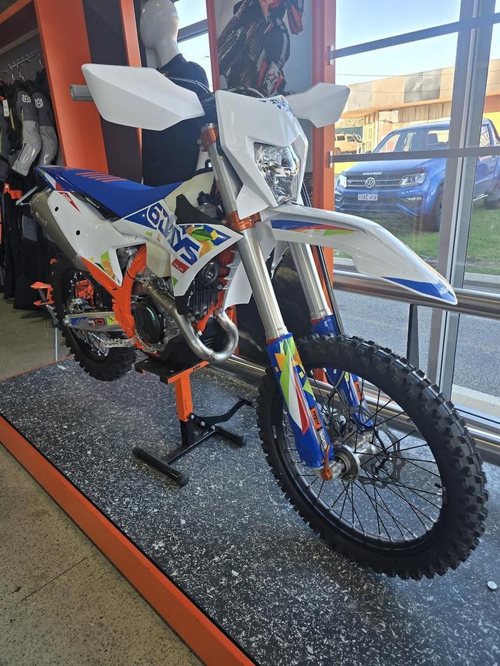 2026 KTM 450 EXC-F Six Days EXC-F White