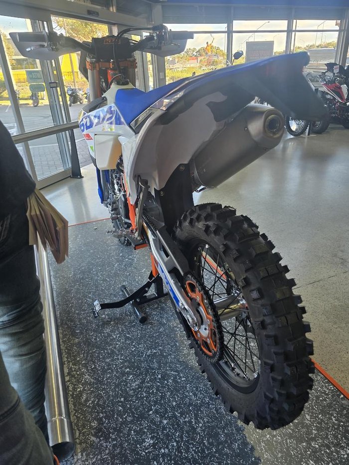2026 KTM 450 EXC-F Six Days EXC-F White