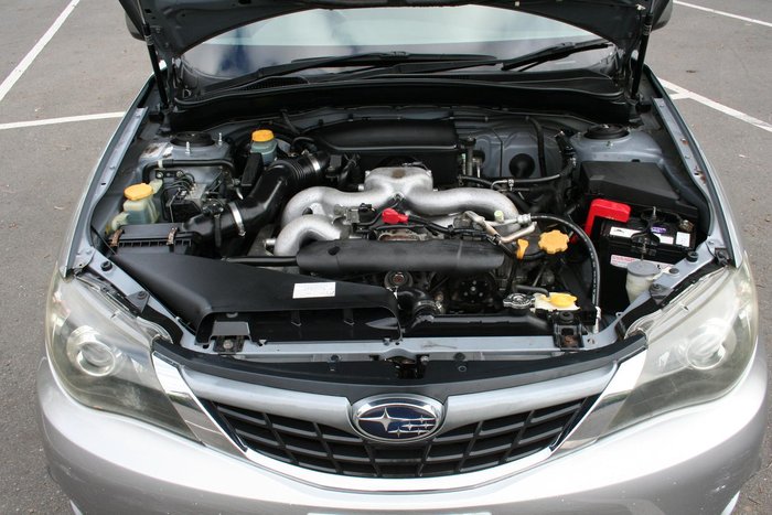 2008 Subaru Impreza R G3 MY08 AWD Premium Silver
