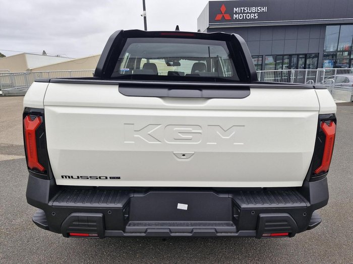 2025 KGM Musso EV 2WD Black Edge O100 MY26 Grand White
