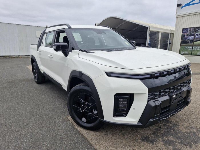 2025 KGM Musso EV 2WD Black Edge O100 MY26 Grand White