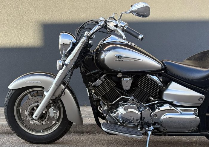 2006 Yamaha V-Star XVS1100A Classic V-Star Silver