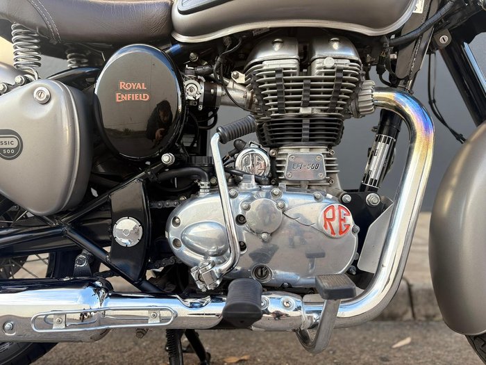2018 Royal Enfield Classic 500 Classic Grey