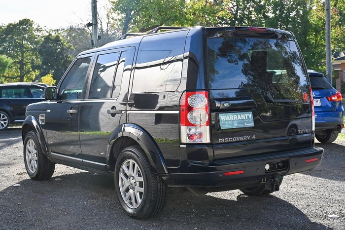 2011 Land Rover Discovery 4 TdV6 Series 4 MY11 4X4 Constant Santorini Black