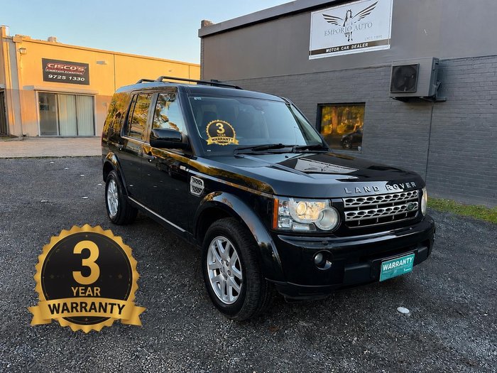 2011 Land Rover Discovery 4 TdV6 Series 4 MY11 4X4 Constant Santorini Black