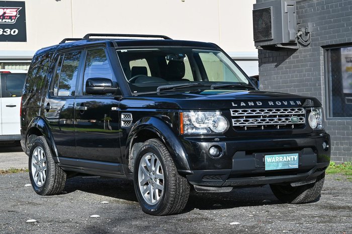 2011 Land Rover Discovery 4 TdV6 Series 4 MY11 4X4 Constant Santorini Black