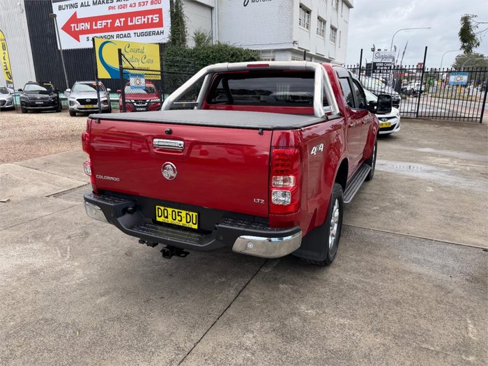 2015 HOLDEN COLORADO LTZ (4x4) RG MY16 Red