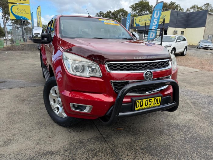 2015 HOLDEN COLORADO LTZ (4x4) RG MY16 Red