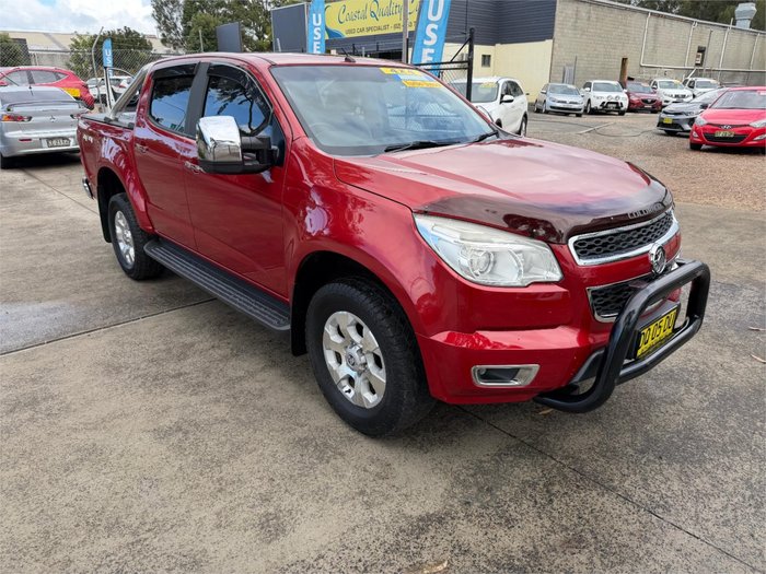2015 HOLDEN COLORADO LTZ (4x4) RG MY16 Red