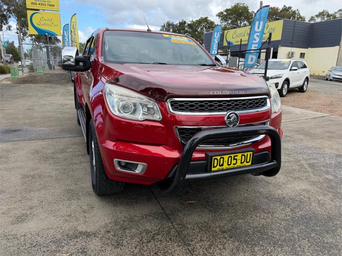 2015 HOLDEN COLORADO LTZ (4x4) RG MY16 Red