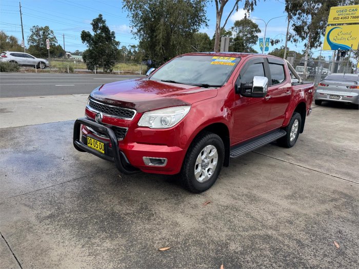 2015 HOLDEN COLORADO LTZ (4x4) RG MY16 Red