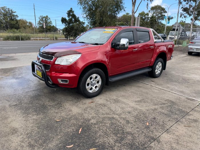2015 HOLDEN COLORADO LTZ (4x4) RG MY16 Red