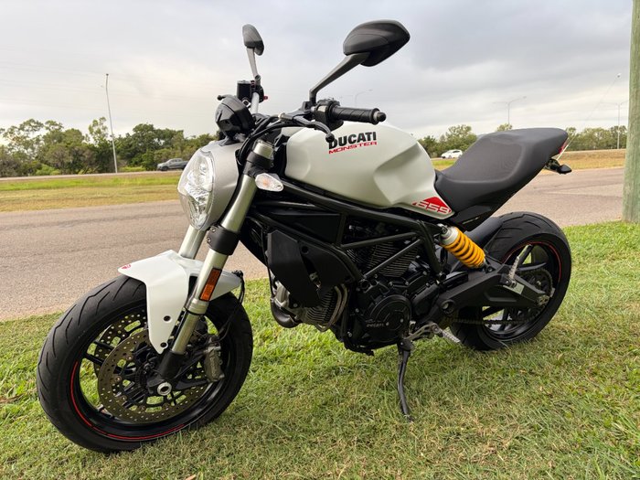 2021 DUCATI MONSTER 659 (WHITE) White