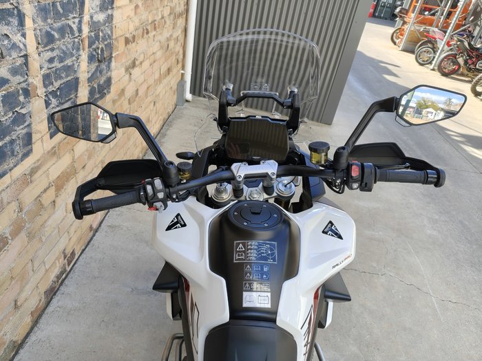 2026 TRIUMPH TIGER 1200 DESERT EDITION ROAD CRYSTAL WHITE
