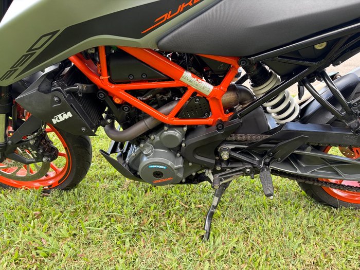 2021 Ktm 390 DUKE SILVER