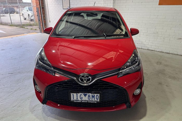 2016 Toyota Yaris ZR NCP131R Cherry