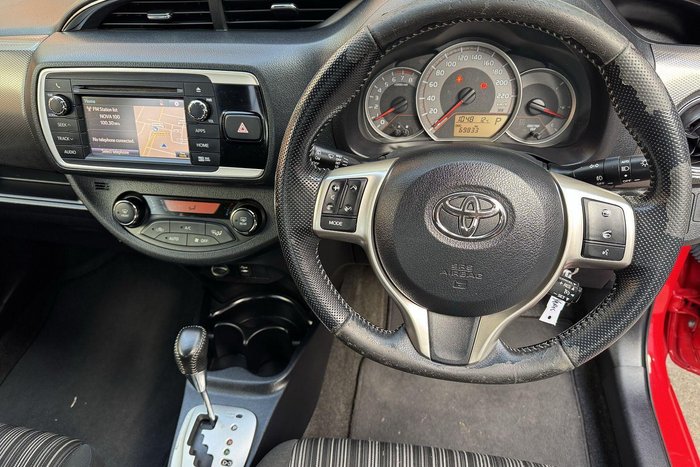 2016 Toyota Yaris ZR NCP131R Cherry
