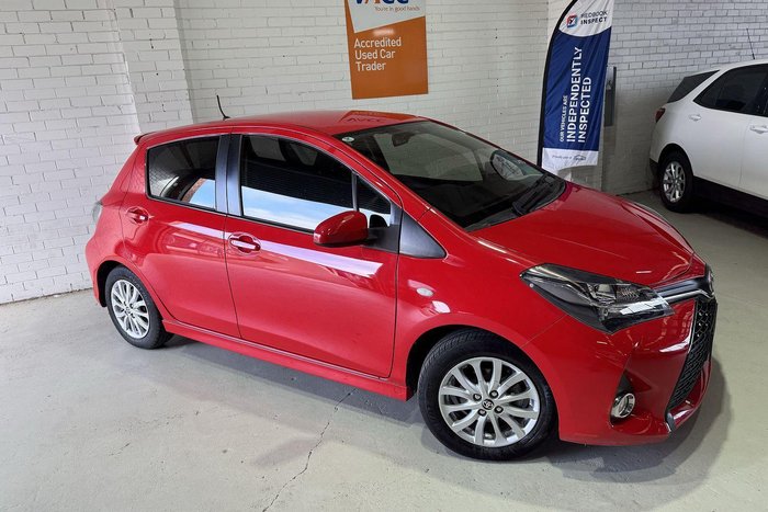 2016 Toyota Yaris ZR NCP131R Cherry