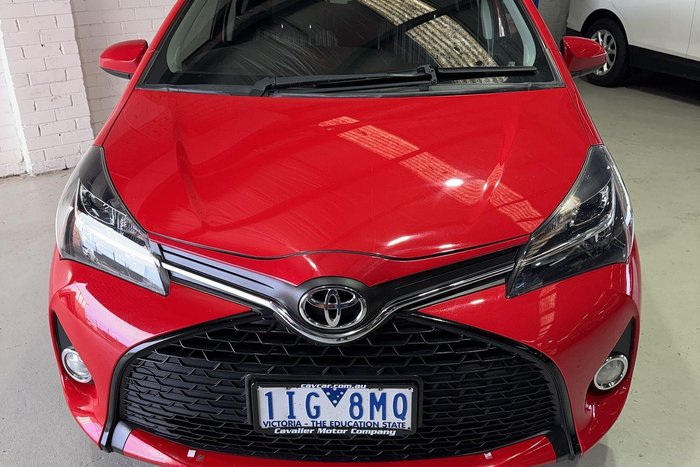2016 Toyota Yaris ZR NCP131R Cherry