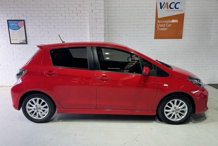 2016 Toyota Yaris ZR NCP131R Cherry