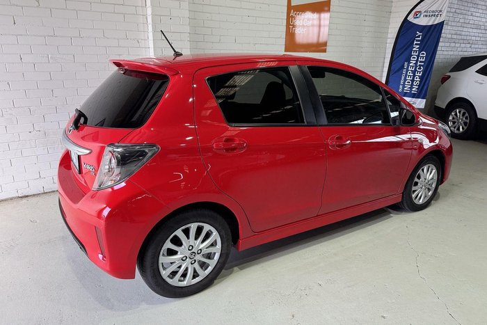 2016 Toyota Yaris ZR NCP131R Cherry