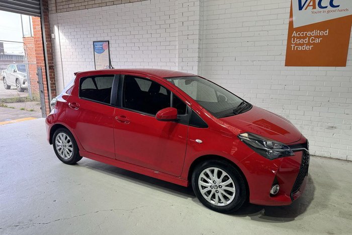2016 Toyota Yaris ZR NCP131R Cherry