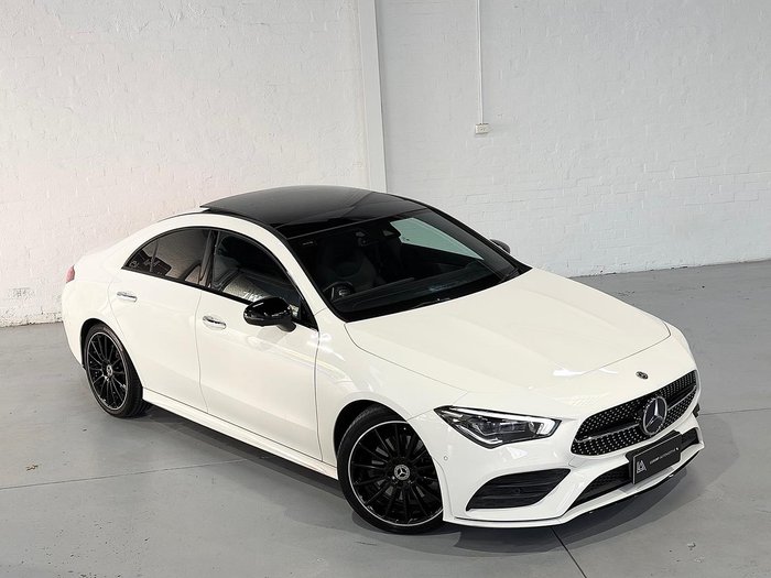 2021 Mercedes-Benz CLA-Class CLA250 C118 Four Wheel Drive Polar White