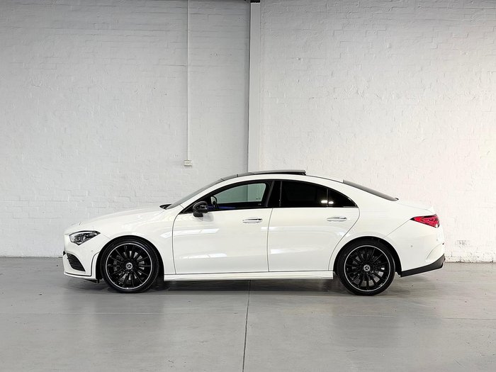 2021 Mercedes-Benz CLA-Class CLA250 C118 Four Wheel Drive Polar White